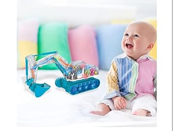 Mechanical Gear Battery Powered Construction Vehicle