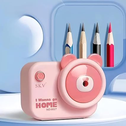 Mini Camera Shaped Pencil Sharpeners For Kids
