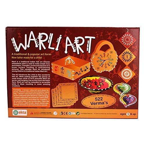 Ekta Warli Art | Painting Game |Art Work |Multicolor