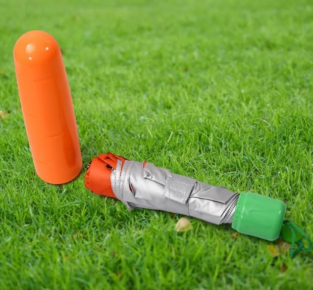 Carrot Shaped Folding Umbrella, Sun Umbrella