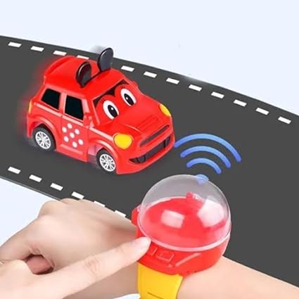 2.4G Racing Car Cartoon Mini Watch Car Toy