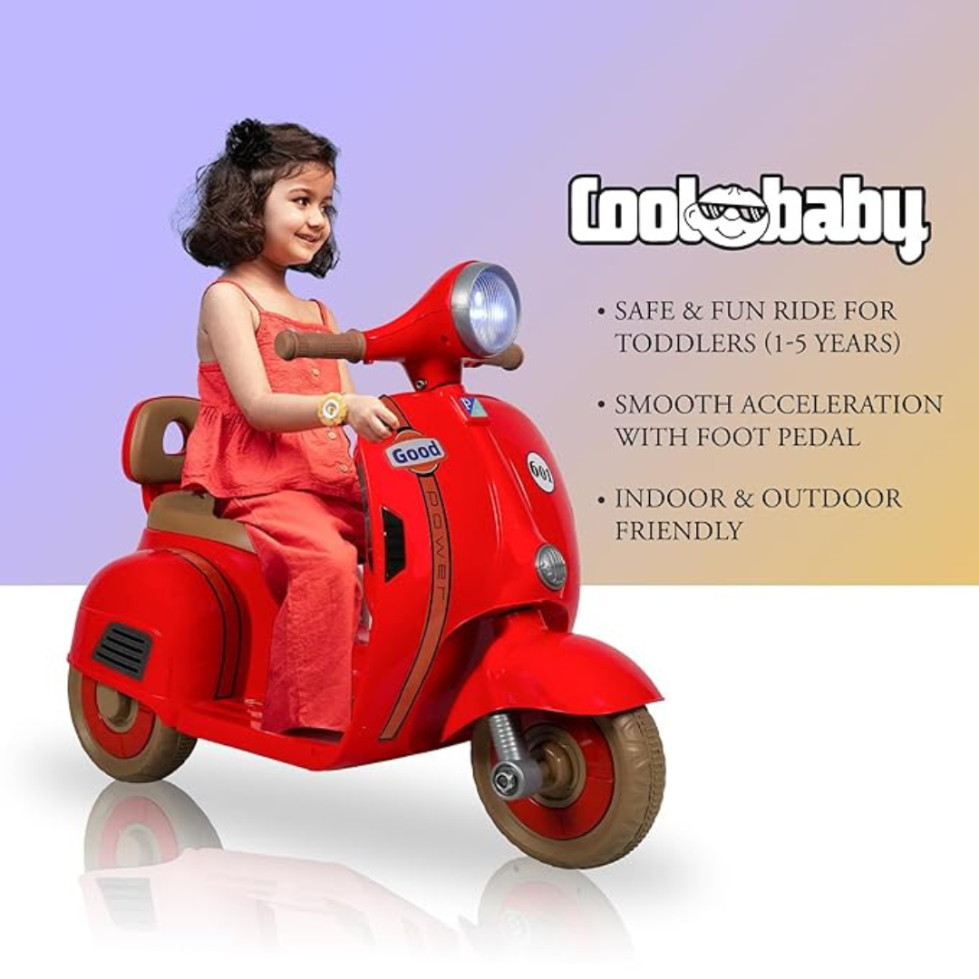 618 Kids Electric Scooter – 3-Wheel Design