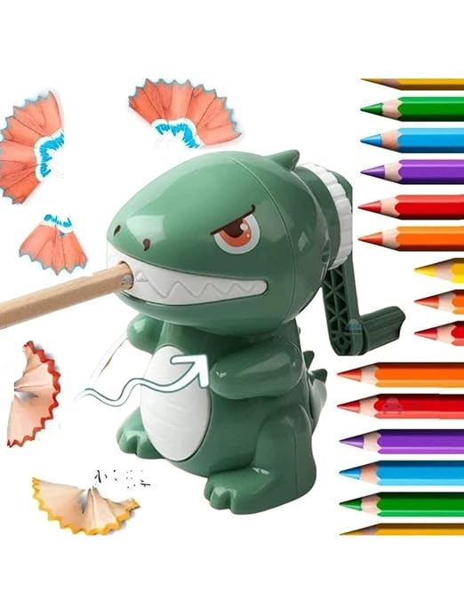 Sharpener for Kids  Dinosaur Pencil Sharpener