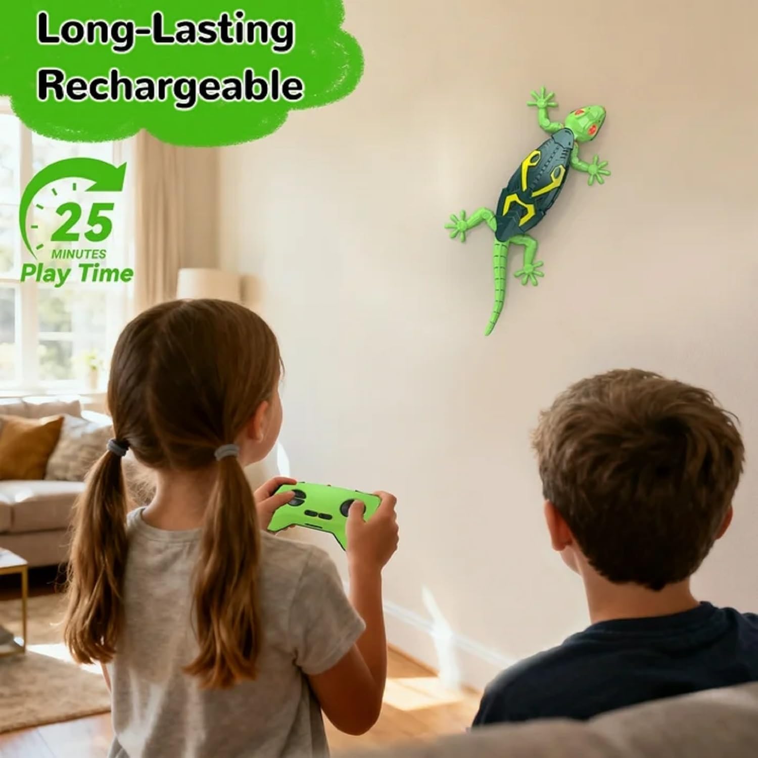Remote Control Wall Climbing Lizard