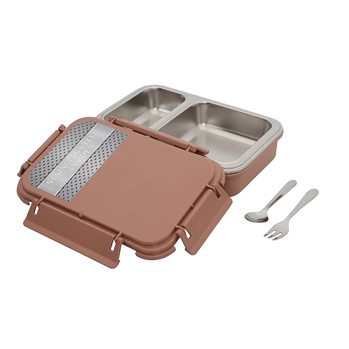 SteelAdam Insulated Two Cavity Lunch Box
