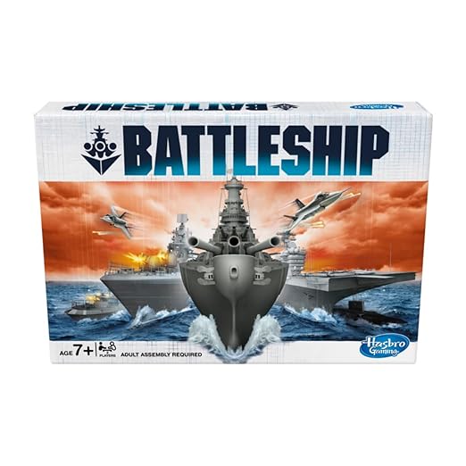 Battleship Board Game, Classic Strategy Board Game For Kids and Adults