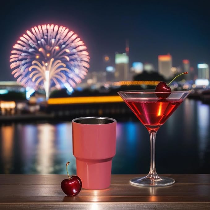 Mini Tumbler Shot Glass with Straw ( 1 Pcs )