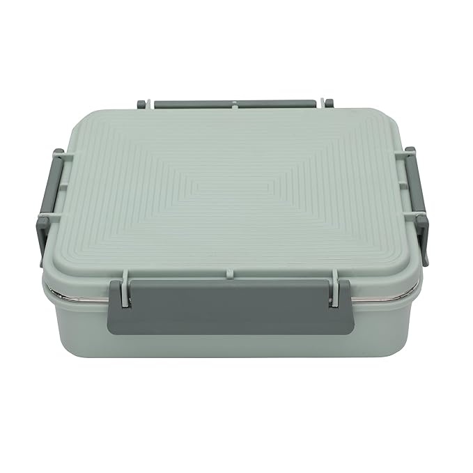 Square Steel Insulated Lunch Box