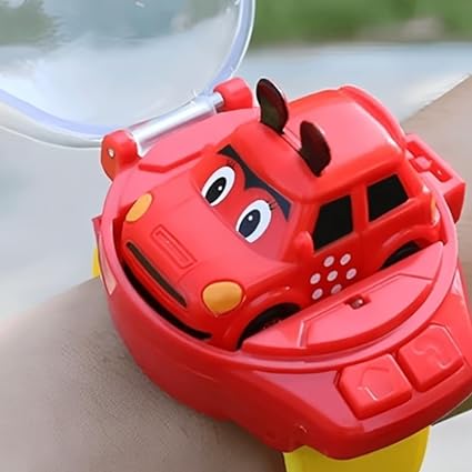 2.4G Racing Car Cartoon Mini Watch Car Toy