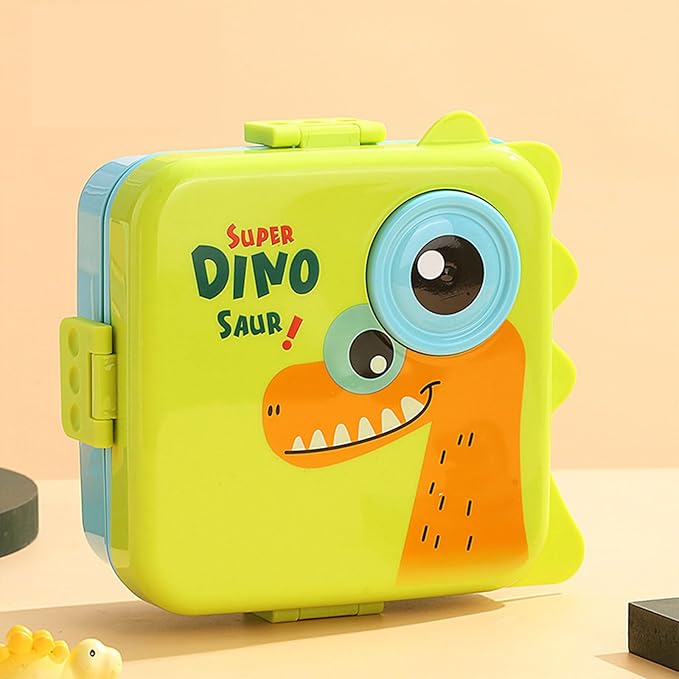 Dinosaur Cartoon Animal Character Kids Lunch Box