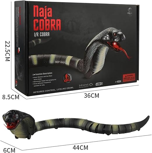 Remote Control Cobra Snake Toy