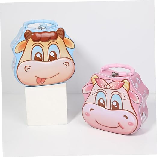 Cow Shaped Coin Bank For Kids