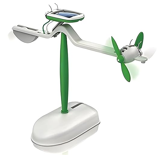 Fun Express 6-in-1 Solar Educational Robot Kit Toys