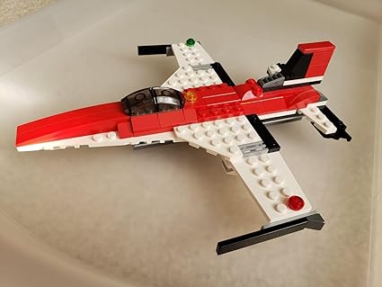 3 in 1 Architect Series Plane Fighter Jet Building Block Toy Set