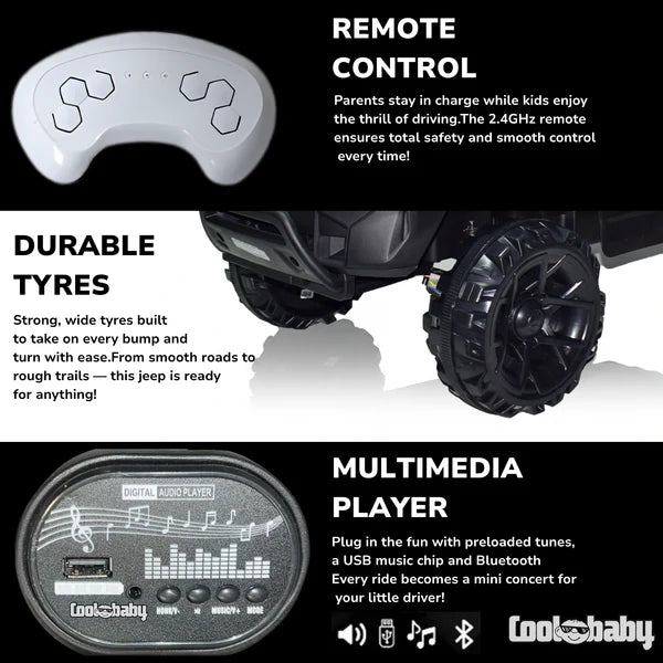 Battery Operated Kids Jeep 6677 N/P