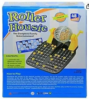 रोलर हाउजी 48 कार्ड बोर्ड गेम एक्सेसरीज़ बोर्ड गेम