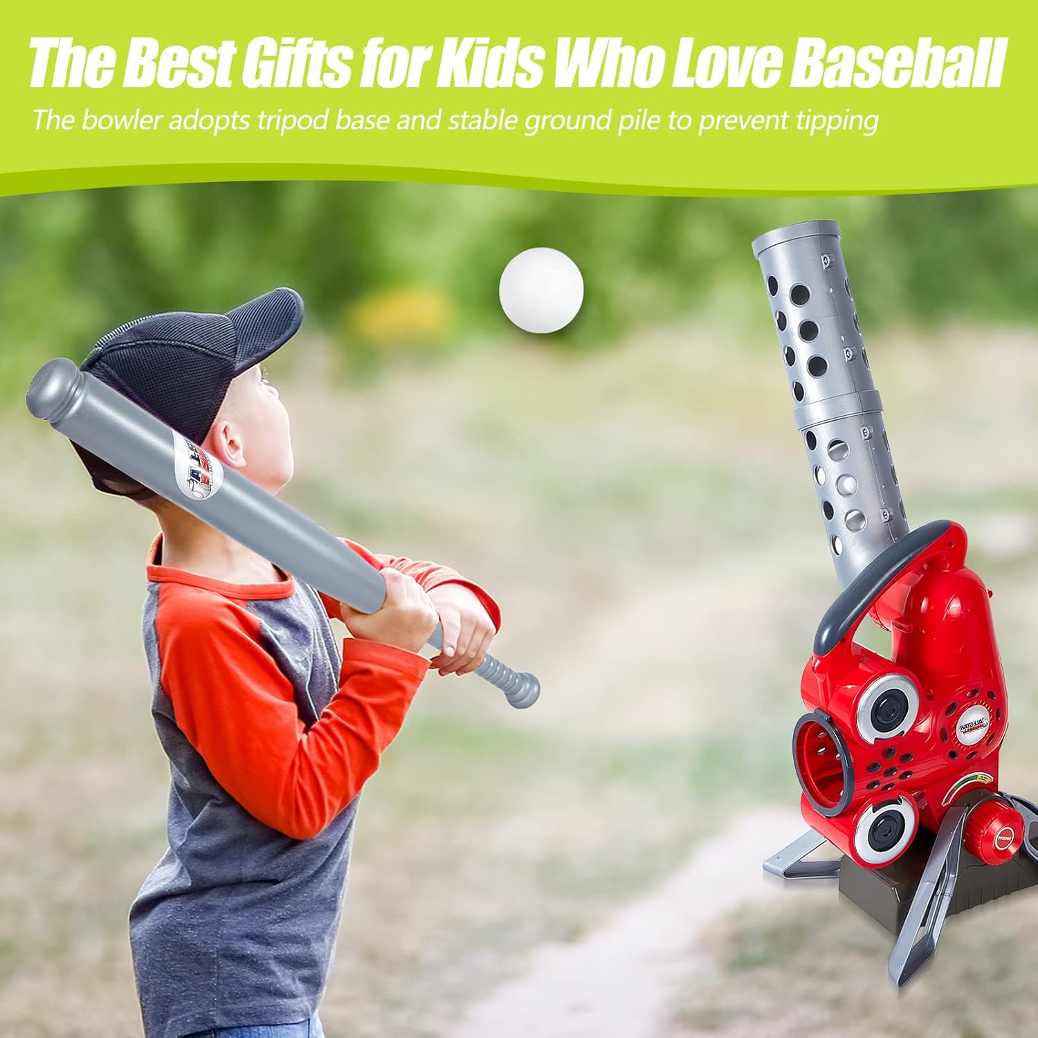 Kids Auto Baseball Pitching Machine