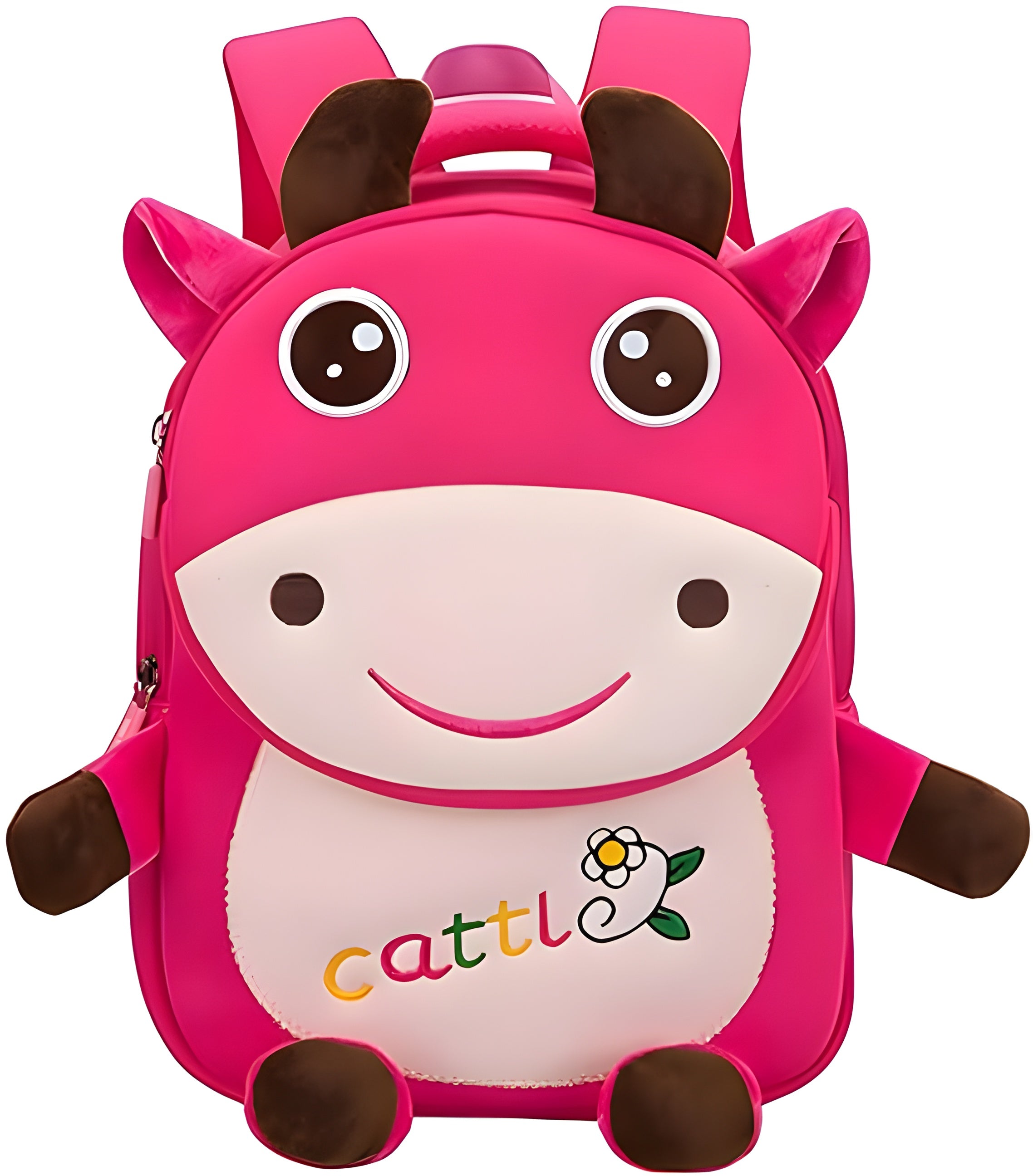Cute Cattle Miniature Multi-Color Fancy Bag - Preschool,Picnic &School Bag