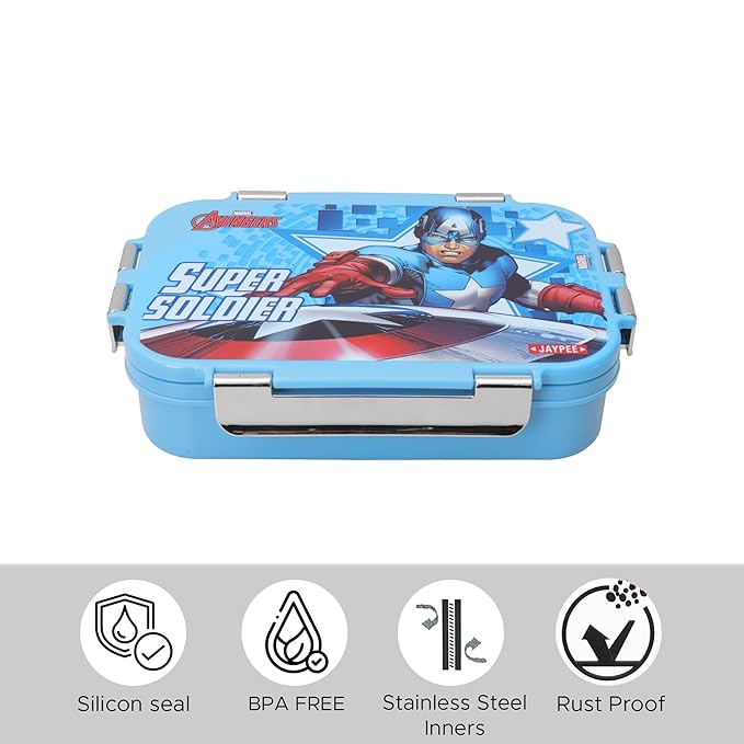 Stainless Steel Insulated Lunch Box 900 Ml Super Solider