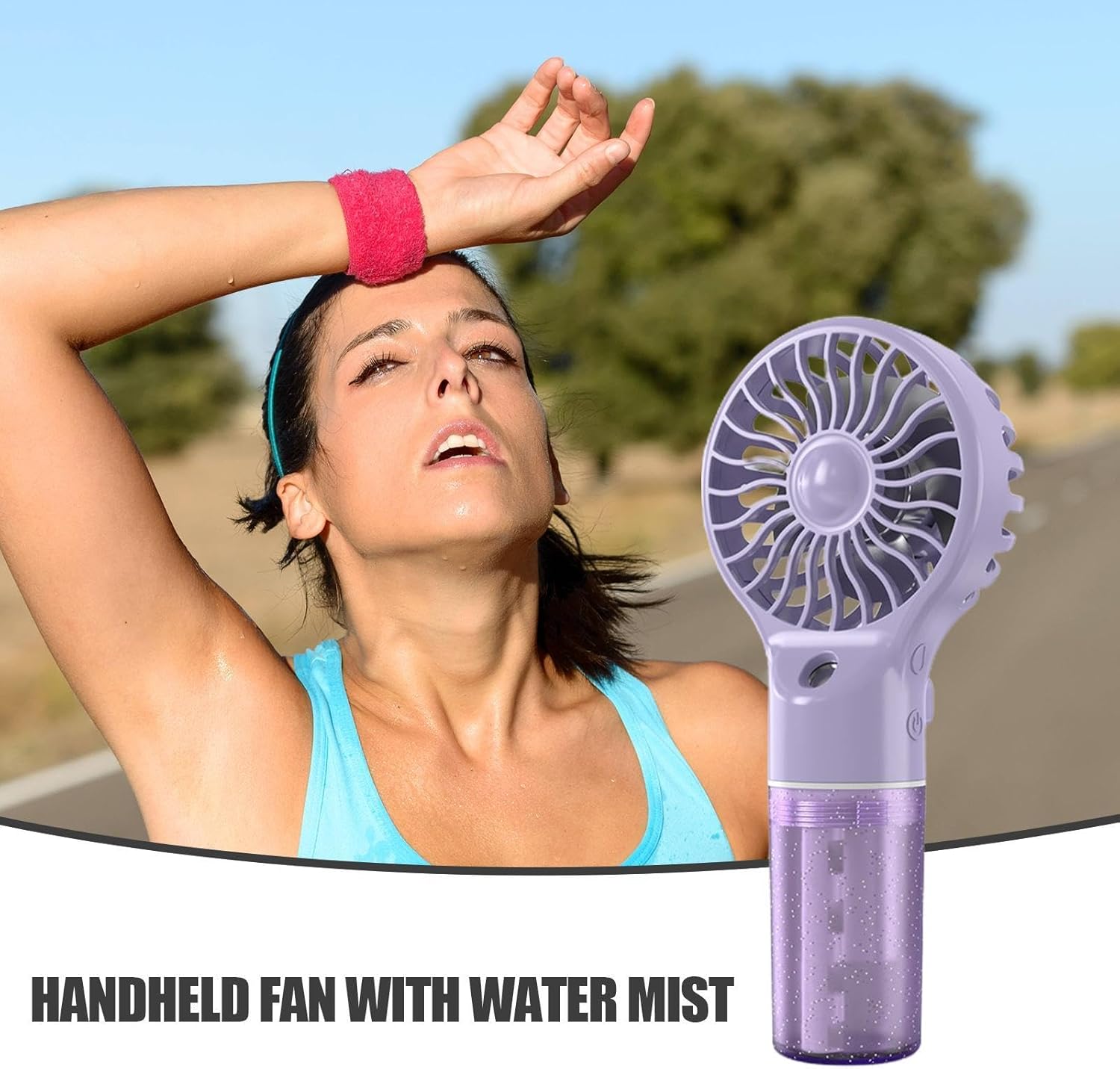 Portable Handheld Misting Fan