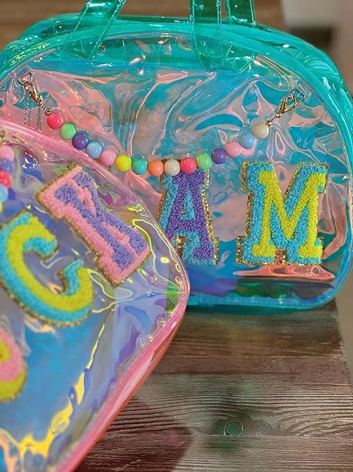 SJT Holographic Stylish & Multipurpose Transparent Hand Bag