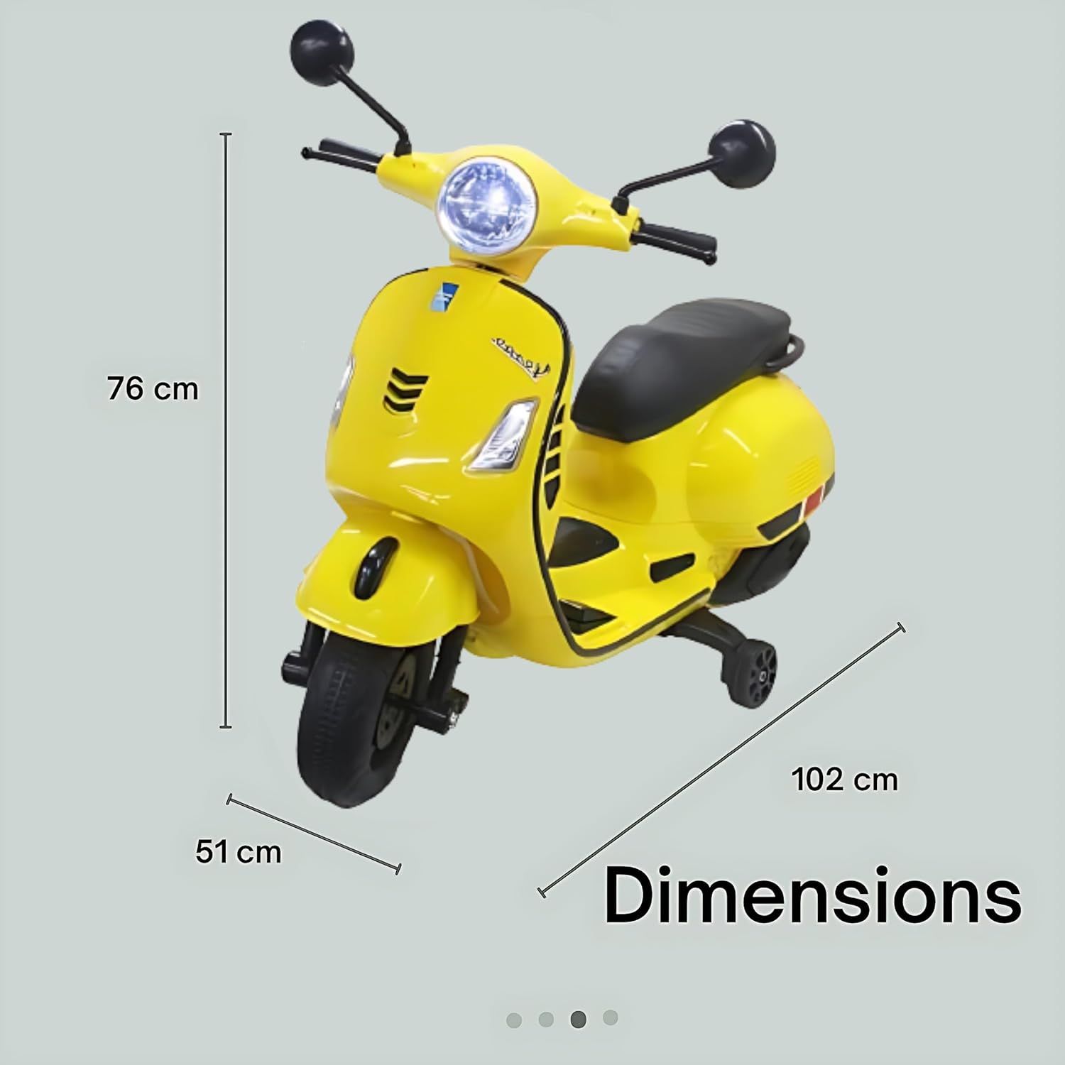 Vespa Battery Operated Ride on Bike ( CB - 321 )