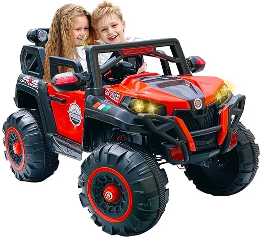 2188 Battery Ride On Jeep 4x4 Big Size Wheels for Kids