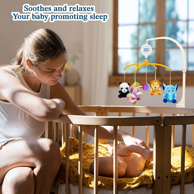 Mee Mee Musical Animal Cot Mobile