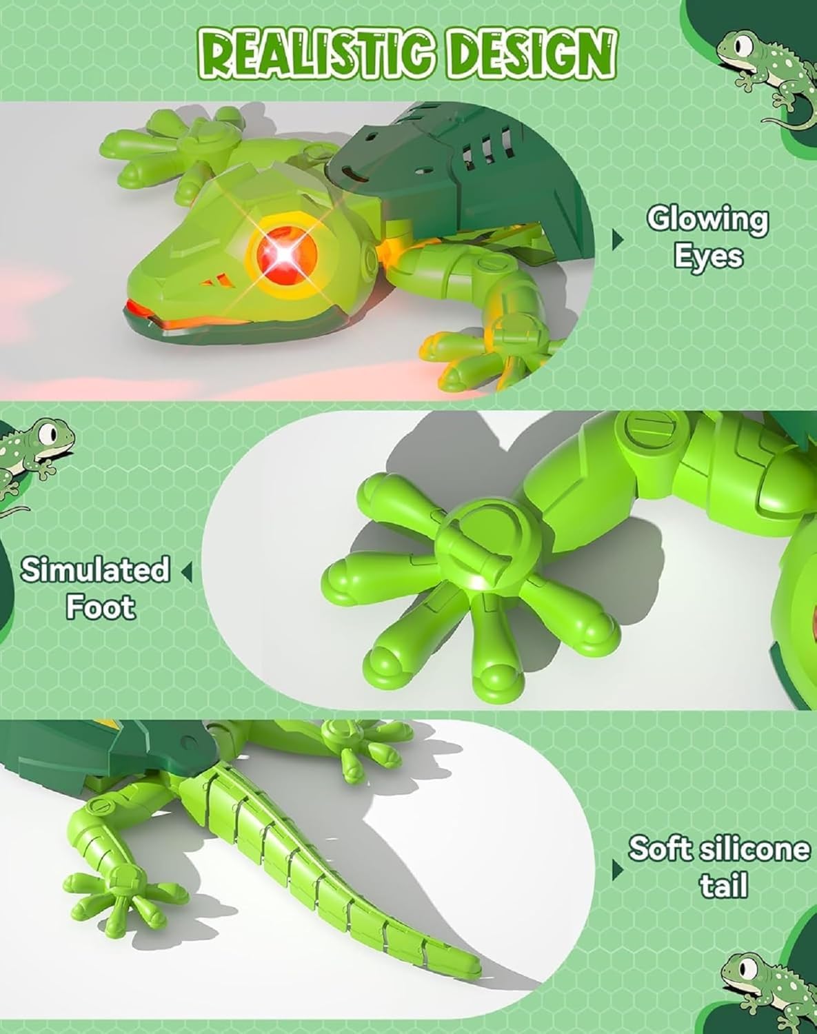 Remote Control Wall Climbing Lizard