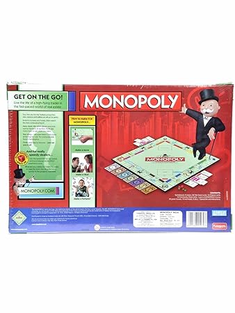 monopoly - india edition,for 8+ years,Multicolor