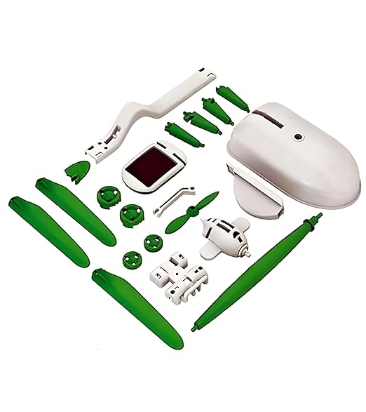 Fun Express 6-in-1 Solar Educational Robot Kit Toys