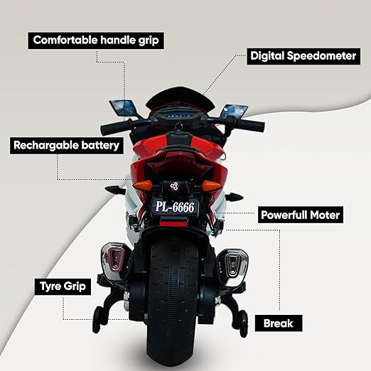 R15 6666 Battery Operated Kids Electric Ride on Bike