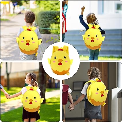 Chicken Backpack Kids Toddlers for Boys, Girls, Kindergarten