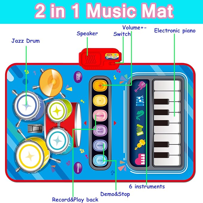 Baby Musical Mat Toddler Toys
