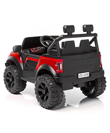 21B Electric Battery Operated Ride on Jeep for Kids Sardar Ji Toys