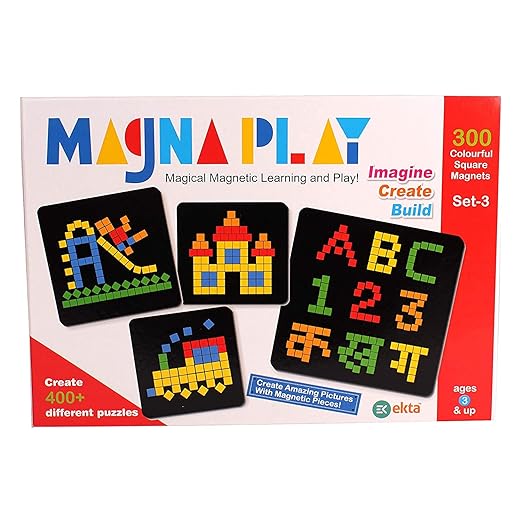 Magna Play | Magnetic Learning Game for Kids (Set 3)