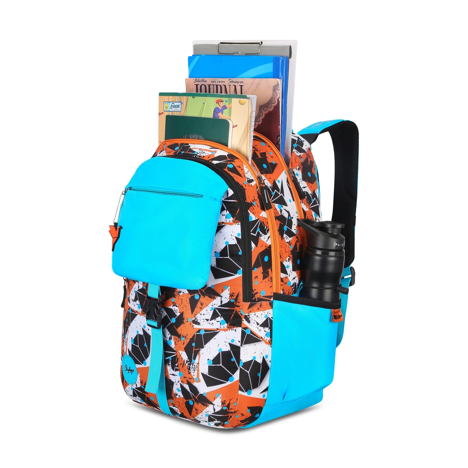 SKYBAGS WOKE PRO 01 SCHOOL BACKPACK  BLUE