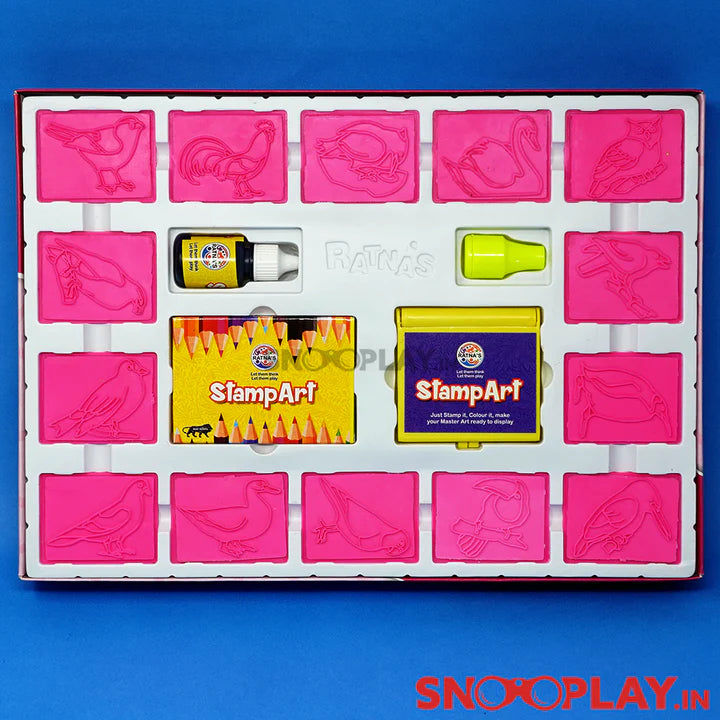 Educational Junior Stamp Art ( Birds )