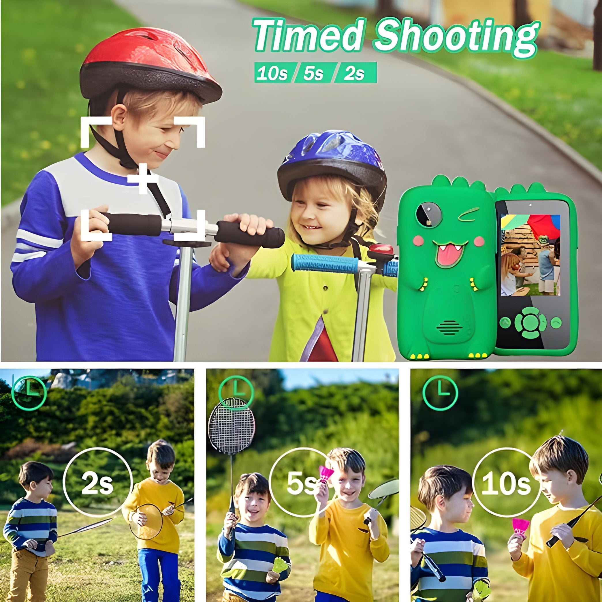 Kids Smartphone Toy with MP3 Music Player & Dual Camera