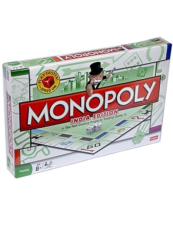 monopoly - india edition,for 8+ years,Multicolor