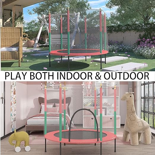 Fitness Trampoline for Kids  |Kids Jumping Trampoline | Trampolines (54" Diameter )