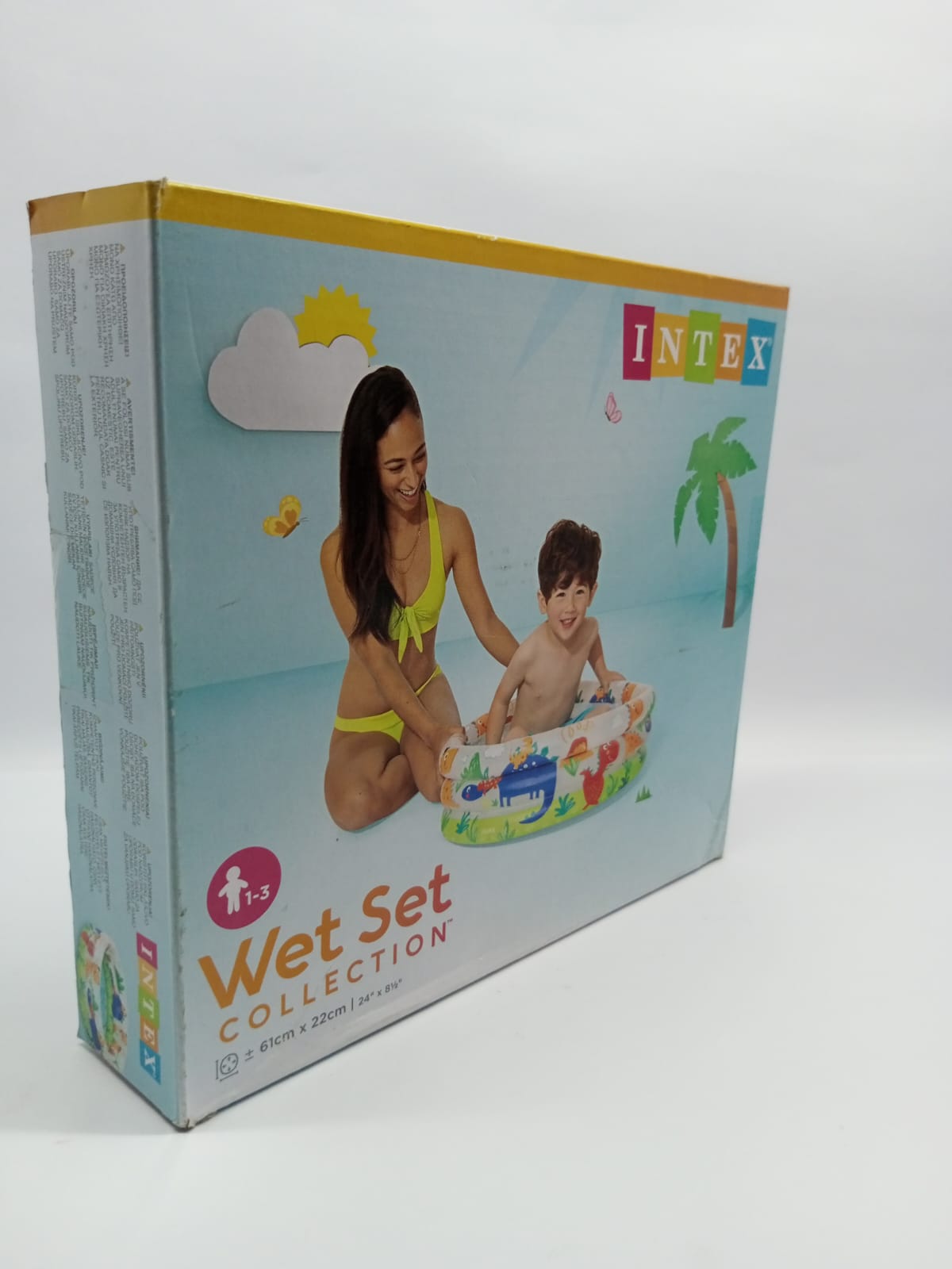 Dino Buddies 3-Ring Baby Pool