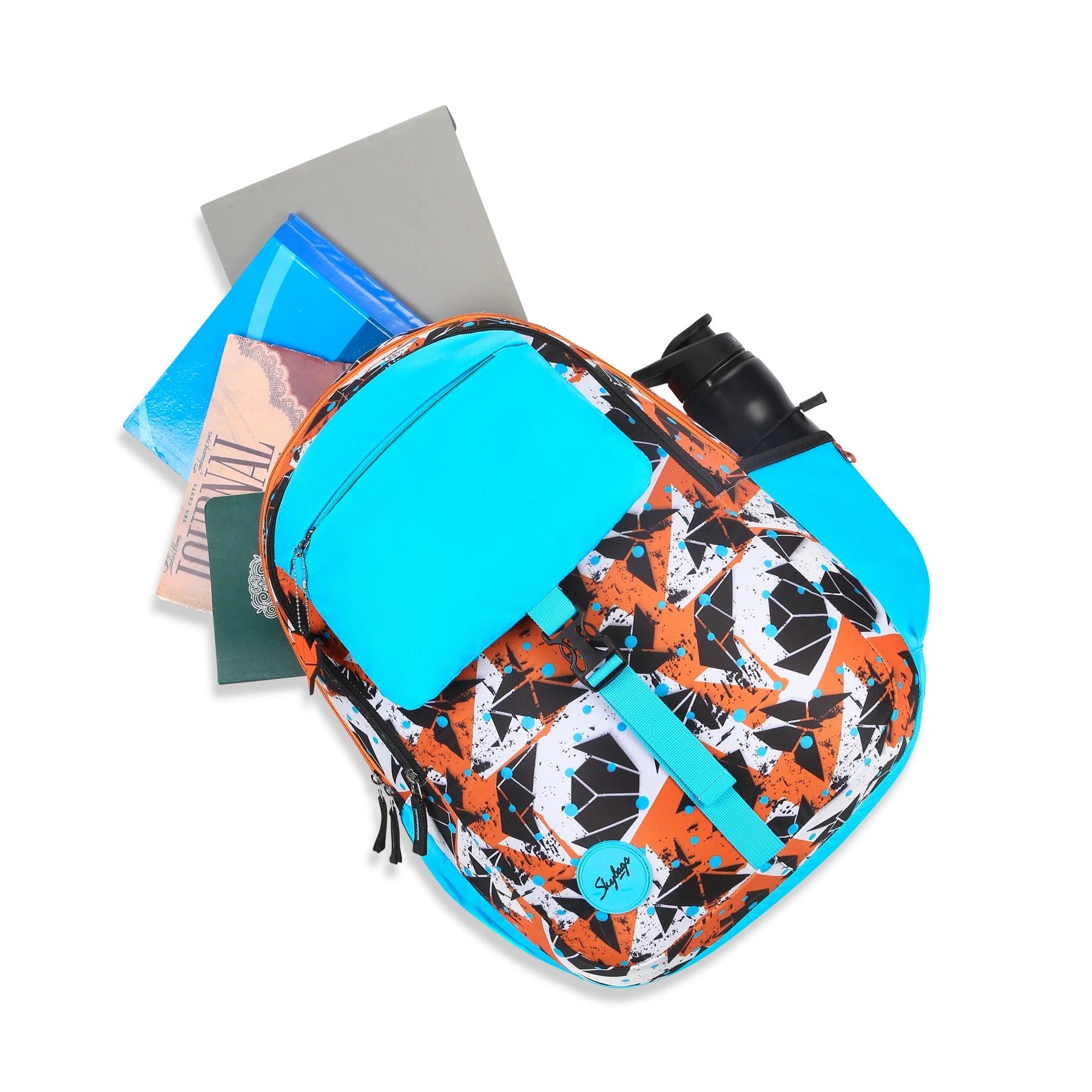 SKYBAGS WOKE PRO 01 SCHOOL BACKPACK  BLUE