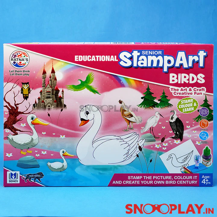 Educational Junior Stamp Art ( Birds )