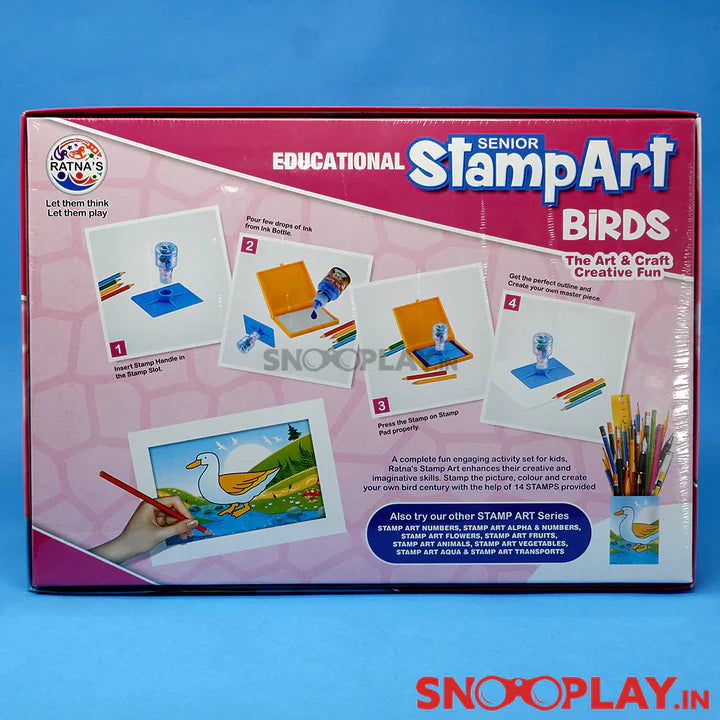 Educational Junior Stamp Art ( Birds )