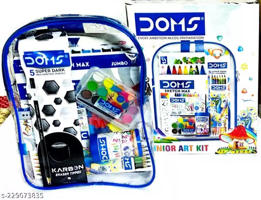 Doms Junior Art Kit-A Perfect Colouring Gift For Sharp Minds