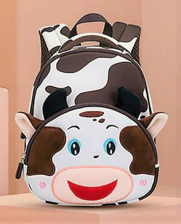 Premium Quality 3D Cow Backpack for kindergarten kids