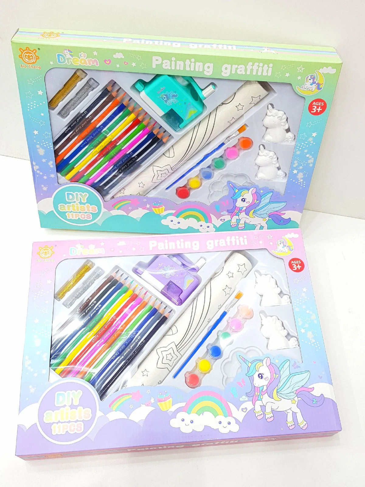 BUY PAINTING+11DIY ARTISTS  COMBO SET FOR KIDS