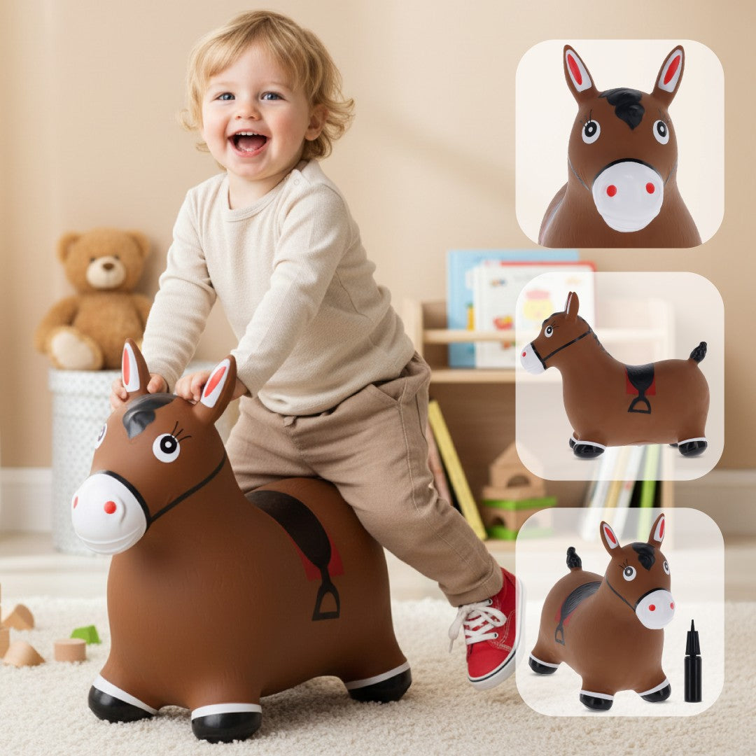 Baby animal rubber jumper