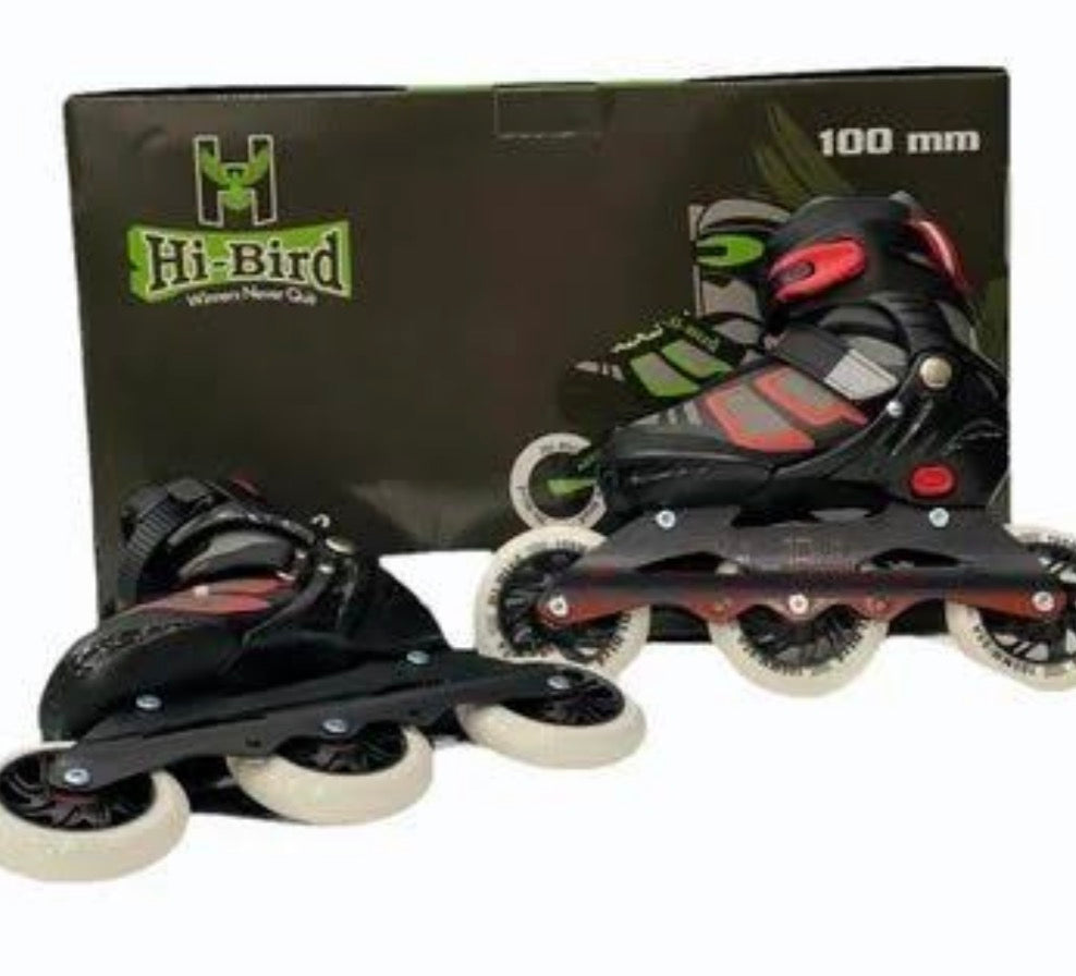 Hi-Bird 100mm Inline Skating Shoes | Adjustable Professional Inline Skates for Kids & Adults